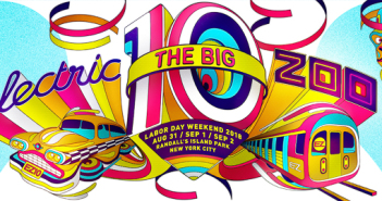 Electric Zoo festival marquee magazine