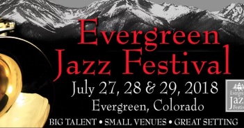 Evergreen Jazz Festival marquee magazine