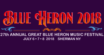 Great Blue Heron Festival marquee magazine