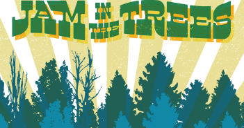 Jam in the Trees festival marquee magazine