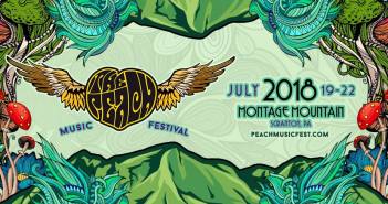 The Peach Music Festival marquee magazine