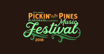 Pickin' in the Pines Bluegrass & Acoustic Music Festival marquee magazine