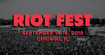 Riot Fest marquee magazine