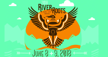 River Roots Music + Arts Festival marquee magazine