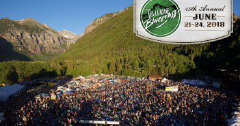 Telluride Bluegrass Festival marquee magazine